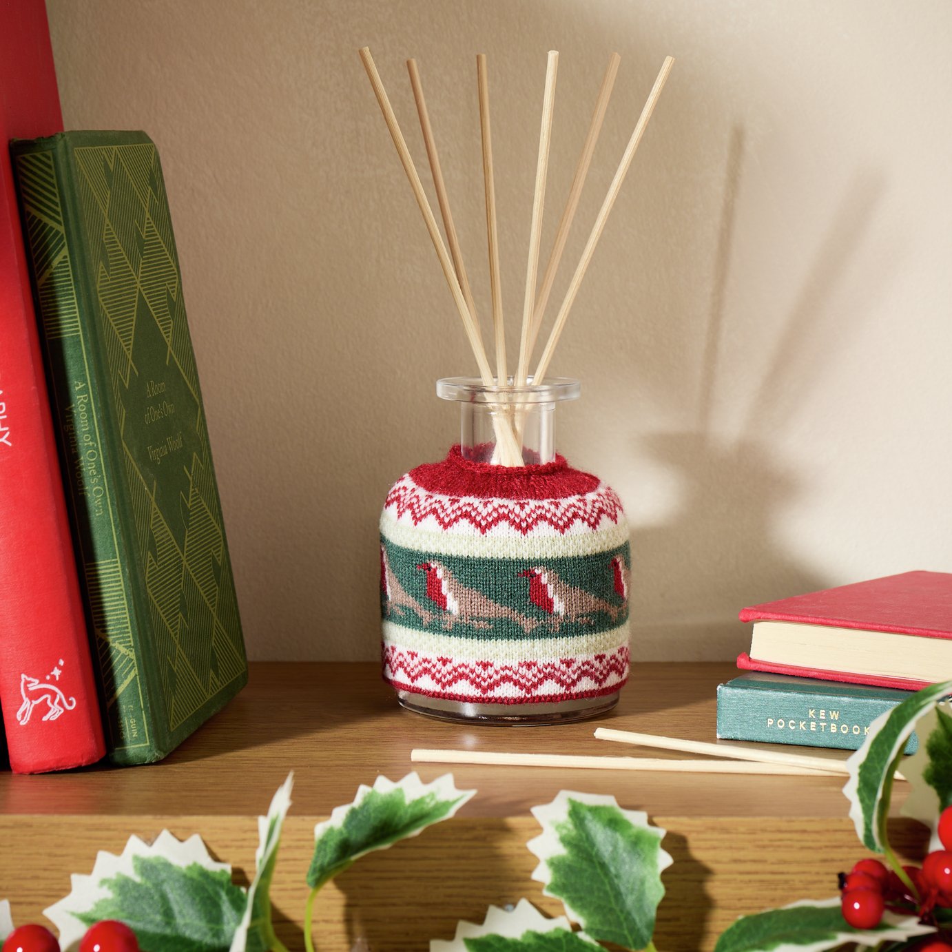 Argos Home 90ml Robin Diffuser - Christmas Spice 