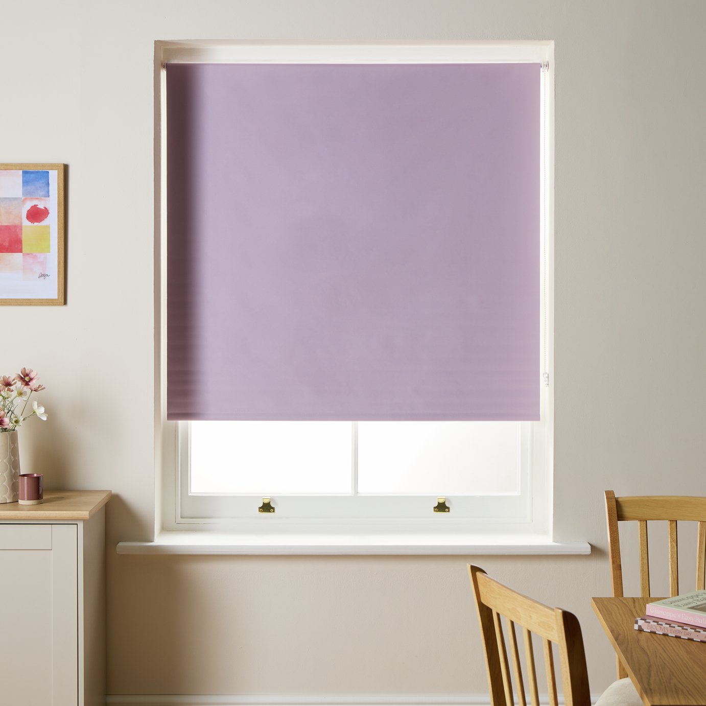 Argos Home Blackout Lilac Roller Blind