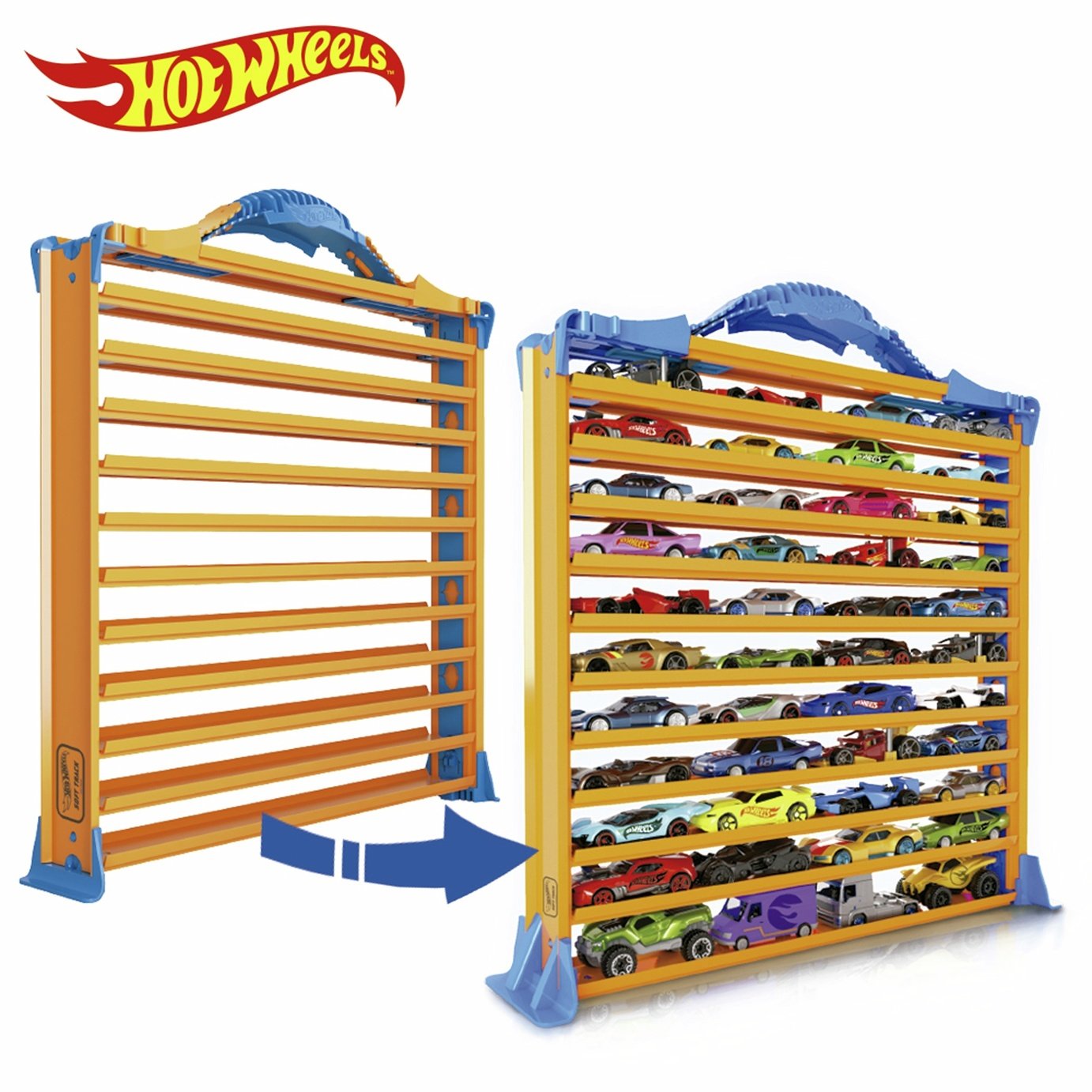 Hot Wheels Rack and Track Car Case