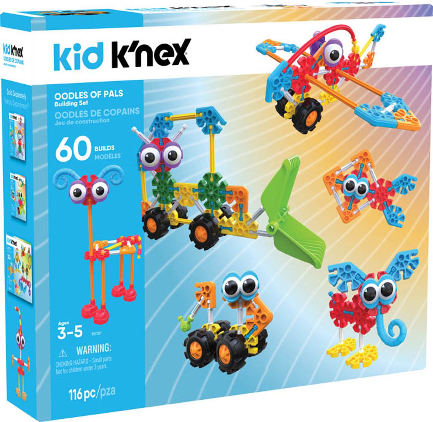 K'nex Kid Oodles Of Pals 60 Building Set