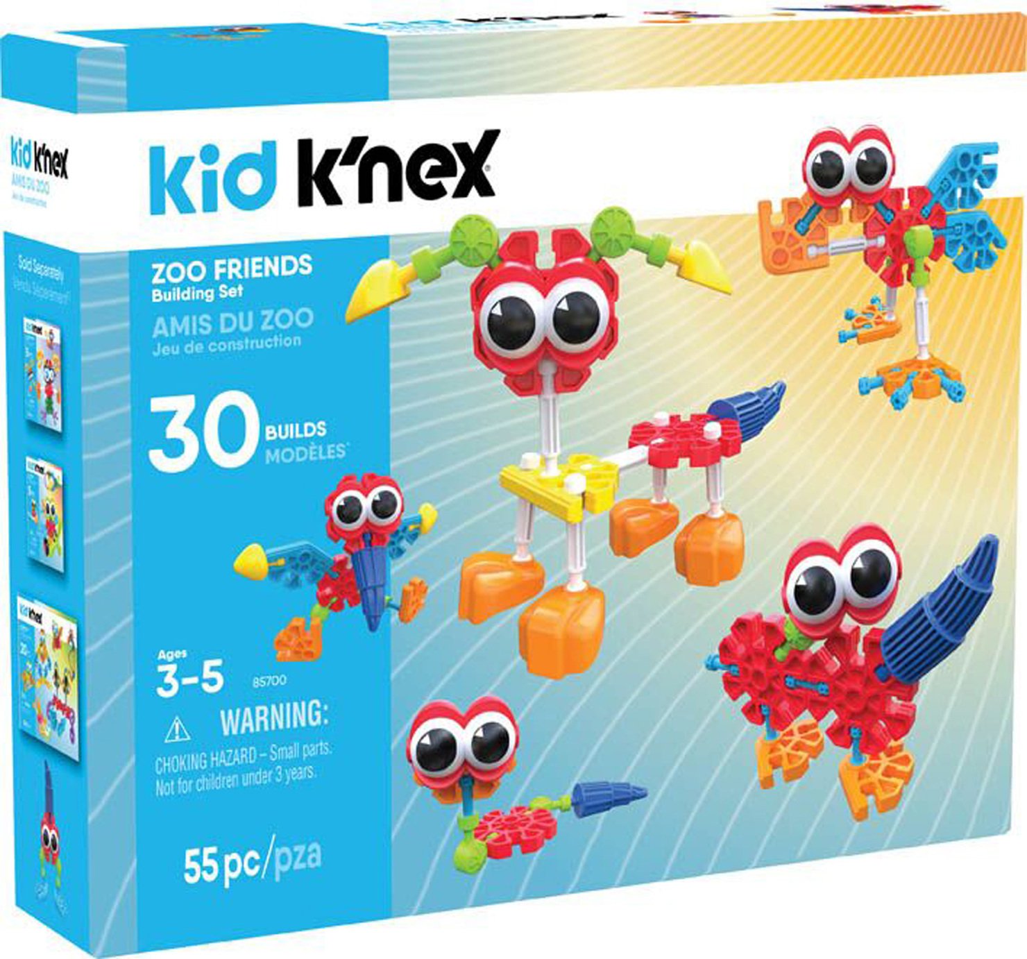 K'nex Kid Zoo Friends 30 Pieces Building Set