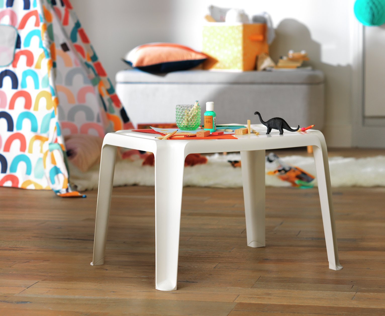 Bica Kids Plastic Table - White