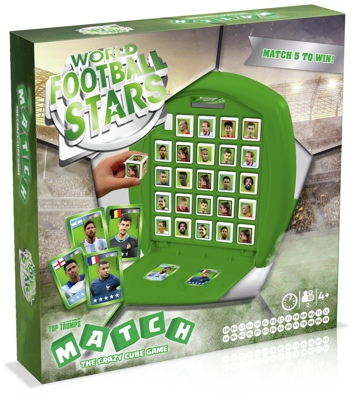 World Football Stars Top Trumps Match