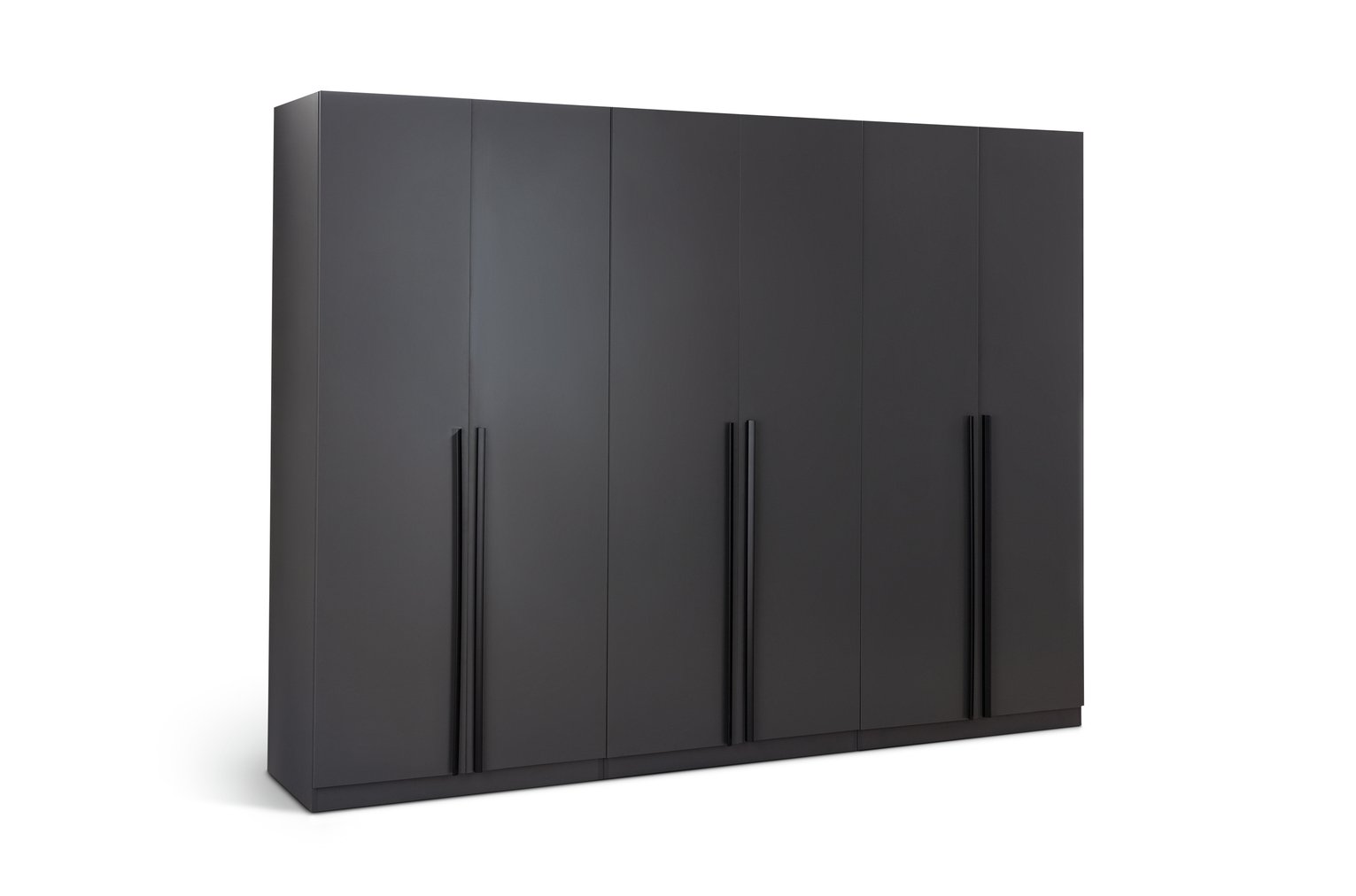 Habitat Munich 6 Door Wardrobe - Anthracite