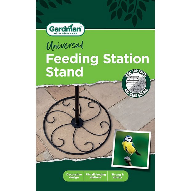 Buy Gardman Feeding Station Patio Stand Bird feeders baths and houses Argos