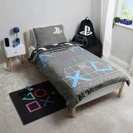Sony PlayStation Kids Gamers Core Grey Bedding Set