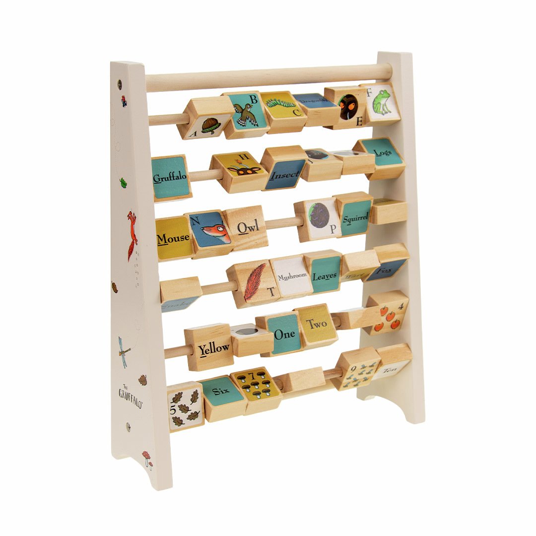 Gruffalo Wooden Mini Abacus Activity Toy