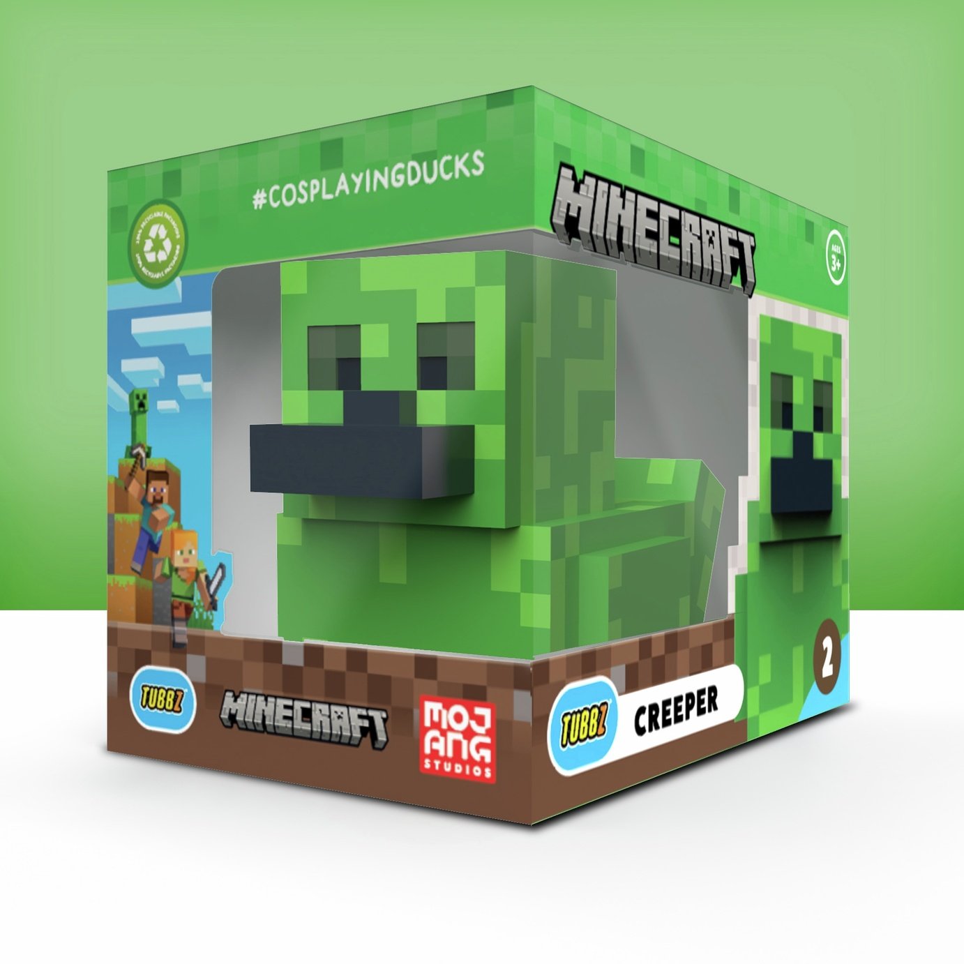 Minecraft Tubbz Boxed Creeper Collectible Toy