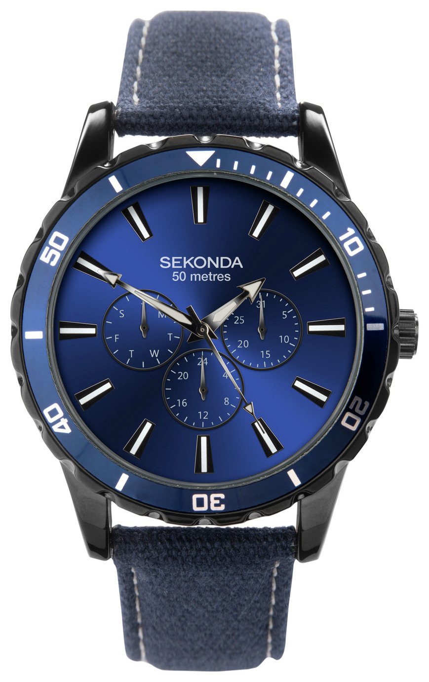 sekonda midnight blue mens watch