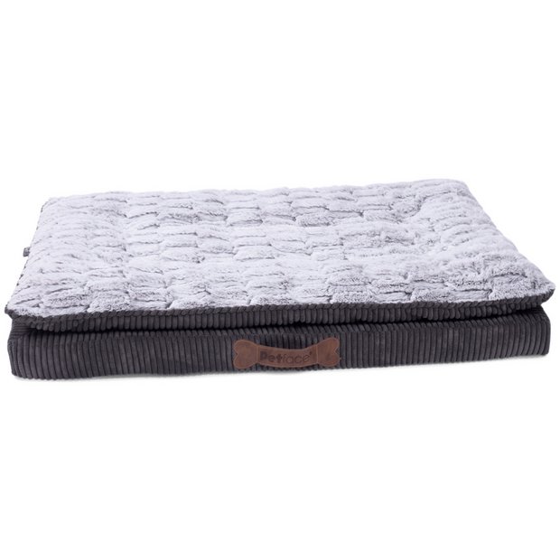 Petface dog bed grey sale