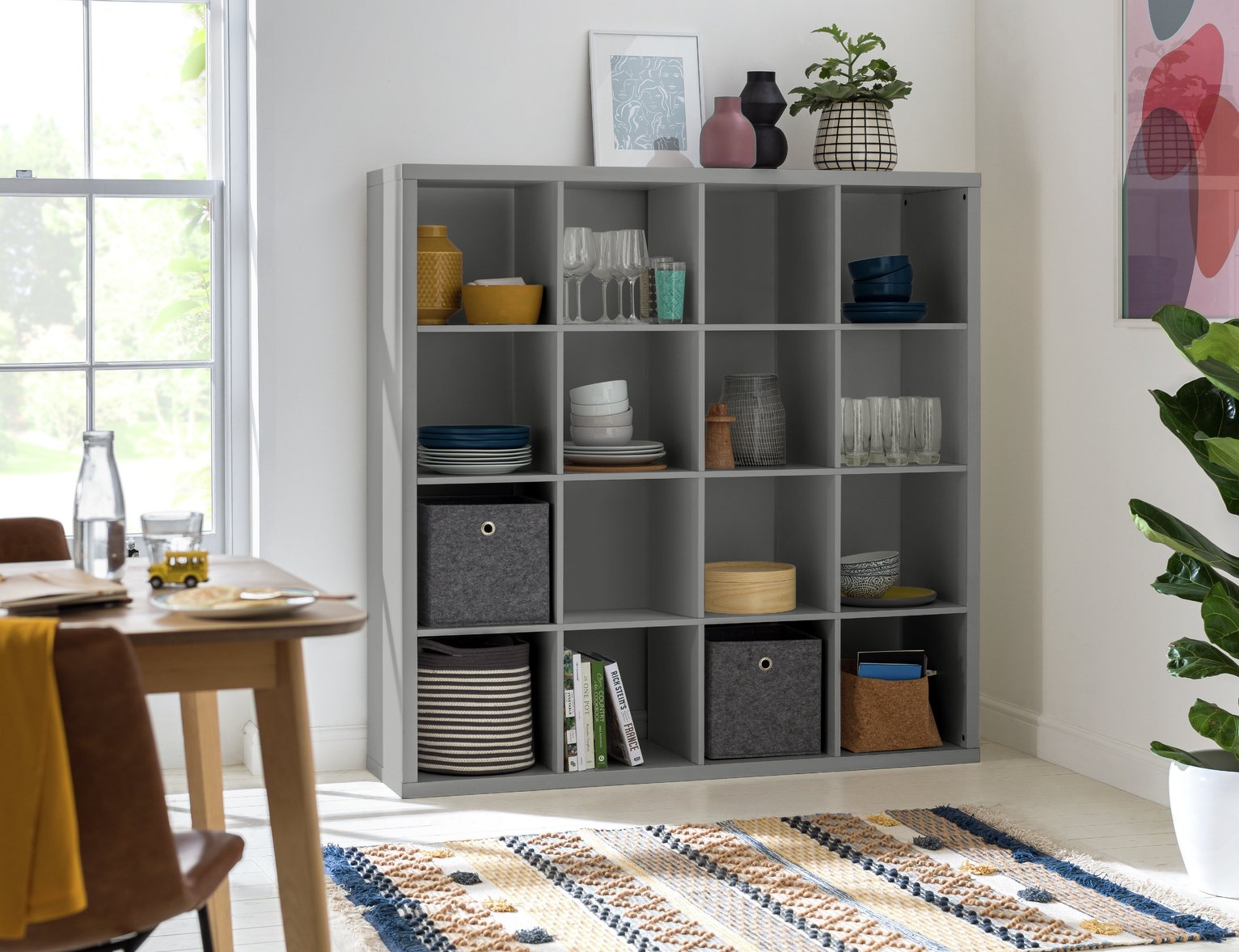 Habitat Squares Plus 16 Cube Storage Unit