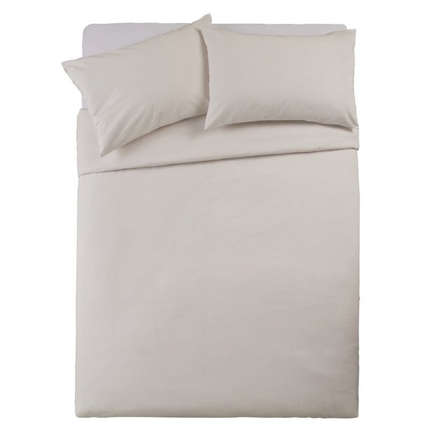 Buy Argos Home Brushed Cotton Duvet Set Kingsize Duvet Cover