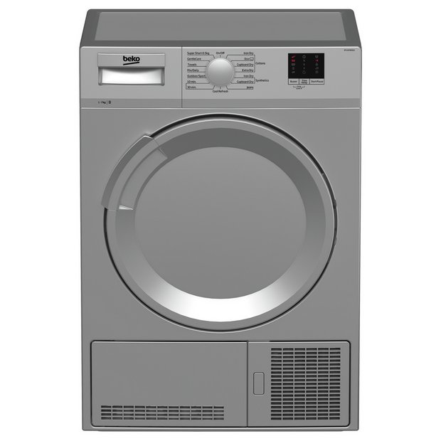 Buy DTLCE70051S 7KG Condenser Dryer Silver | Tumble dryers |