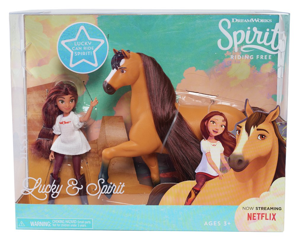 spirit riding free playset