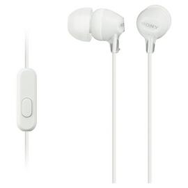 Buy Sony MDR EX15AP In Ear Wired Headphones White Wired headphones Argos
