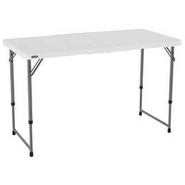 Lifetime Folding Height Adjustable Camping Table