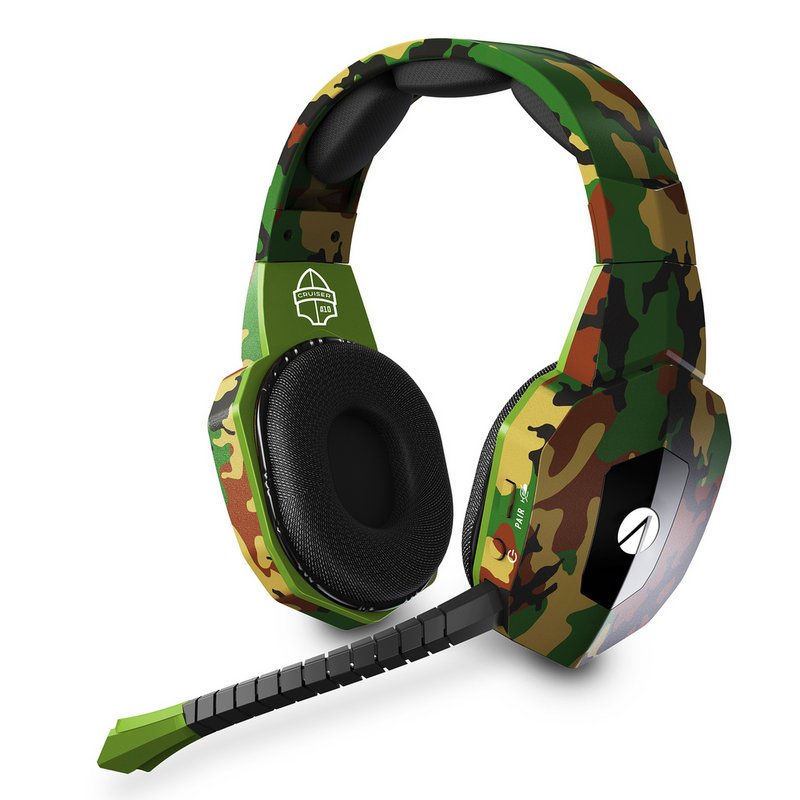 Stealth Cruiser Wireless PS4, PC Headset - Camo from Argos