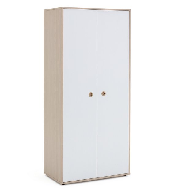 Buy Argos Home Camden 2 Door Wardrobe White Acacia Kids