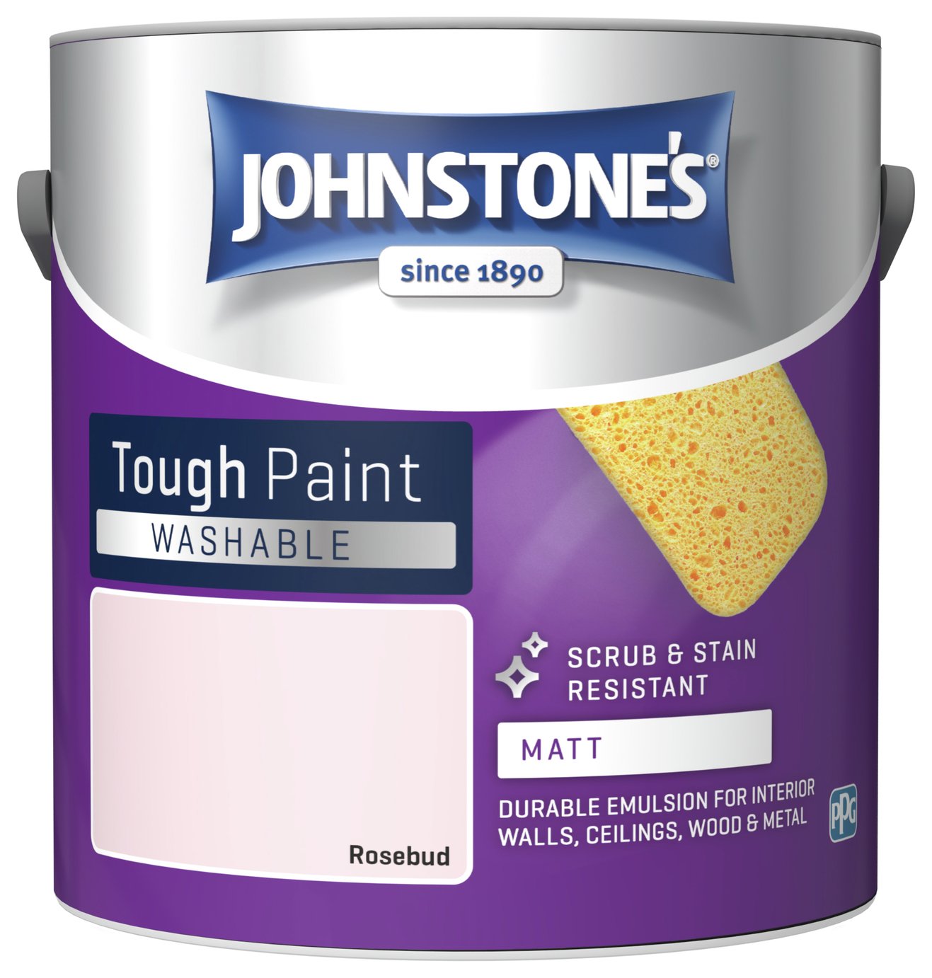 Johnstone's - Washable Matt Paint - Rosebud - 2.5L