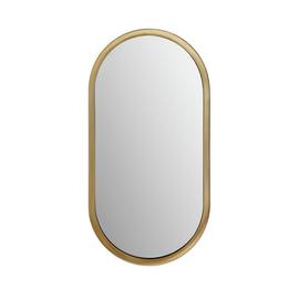 Habitat Metal Pill Mirror - Gold