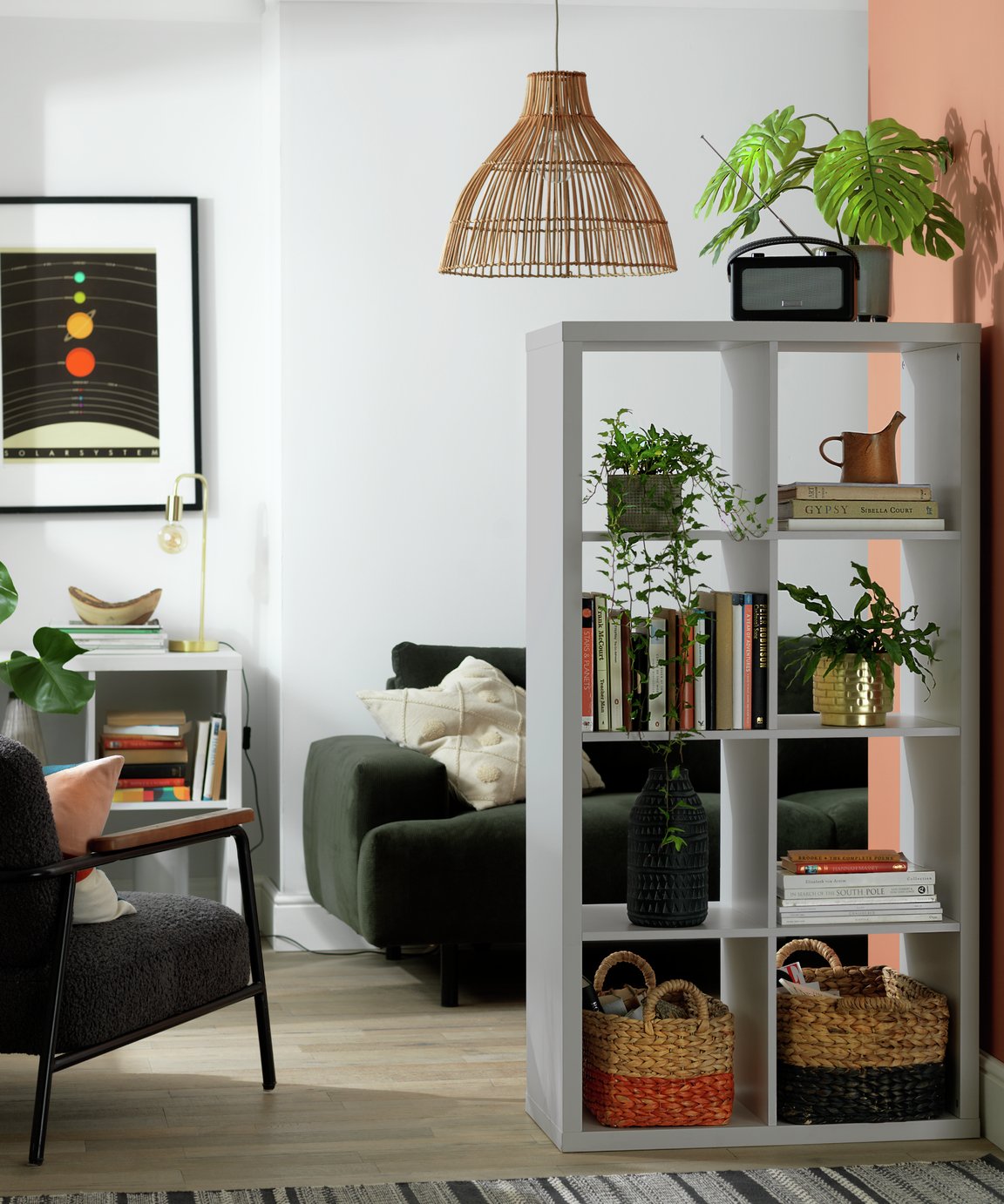 Habitat Squares Plus 8 Cube Storage Unit