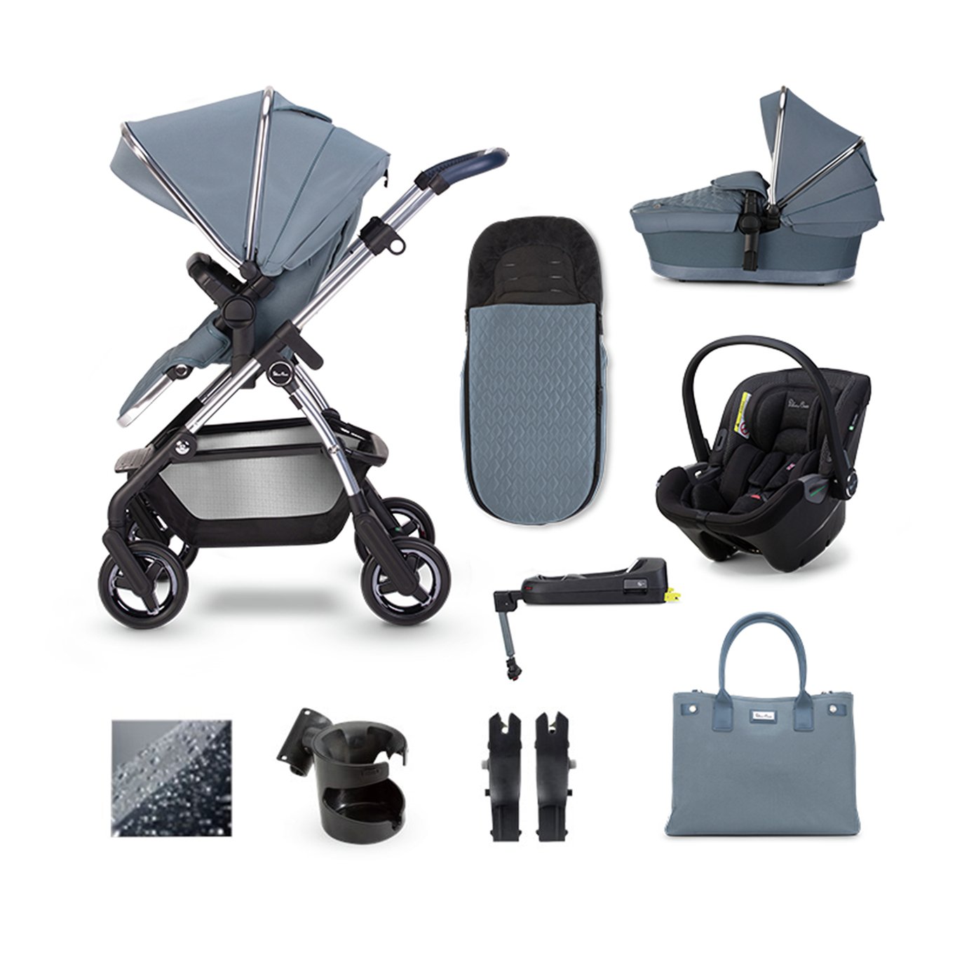 silver cross pop raincover argos