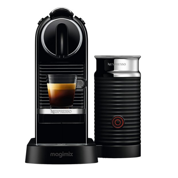 maïs hoofdkussen redden Buy Nespresso Citiz Pod Coffee Machine Bundle by Magimix - Black | Coffee  machines | Argos