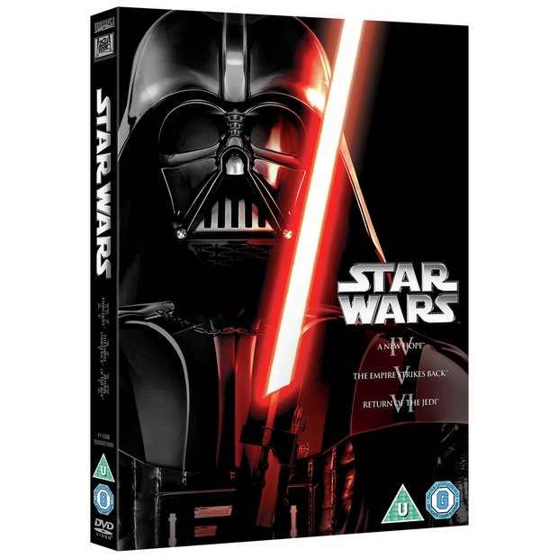 Buy Star Wars The Original Trilogy Dvd Box Set Dvds And Blu Ray Argos