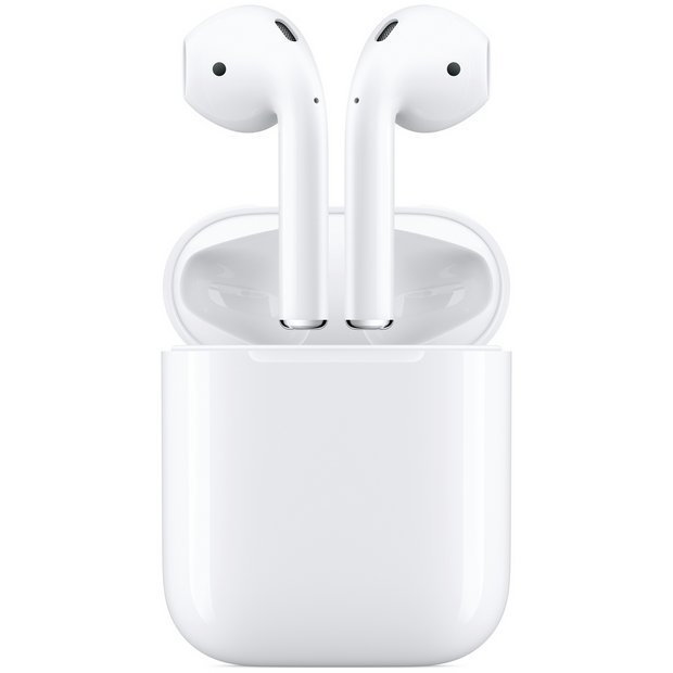 Sudán oportunidad caligrafía Buy Apple AirPods with Charging Case (2nd Generation) | Wireless headphones  | Argos