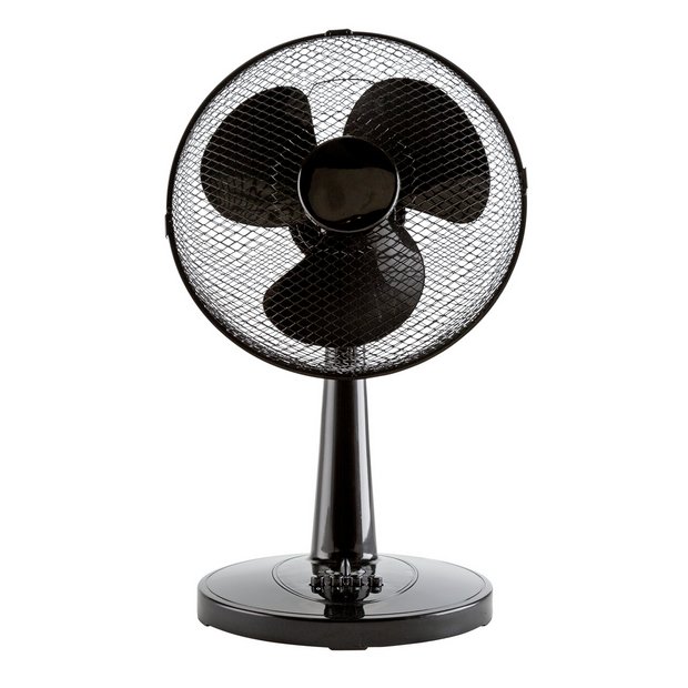 Buy Challenge Black Timer Fan 12 Inch Fans Argos Wishupon