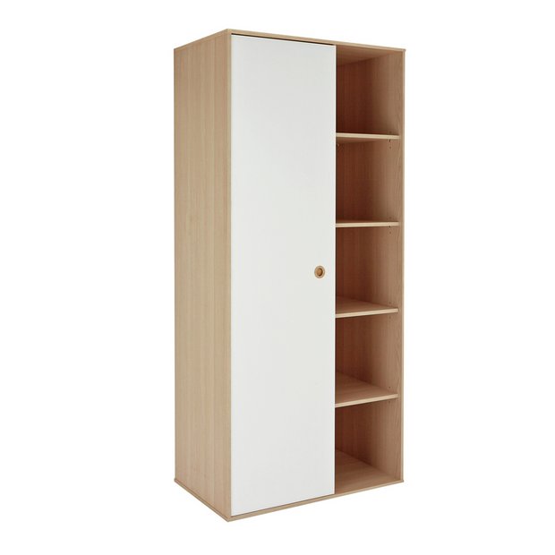 One door deals wardrobe with shelves