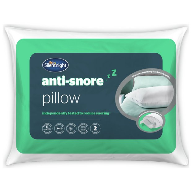 Buy Silentnight Anti Snore Medium Soft Pillow Pillows Argos