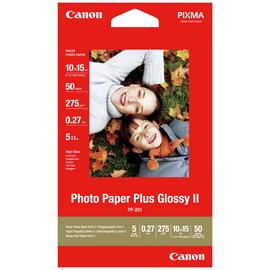 Canon 4x6 Inch Photo Paper Plus Glossy II - 50 Sheets