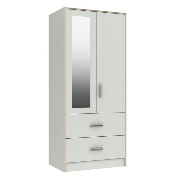 Single wardrobe with drawers shop argos