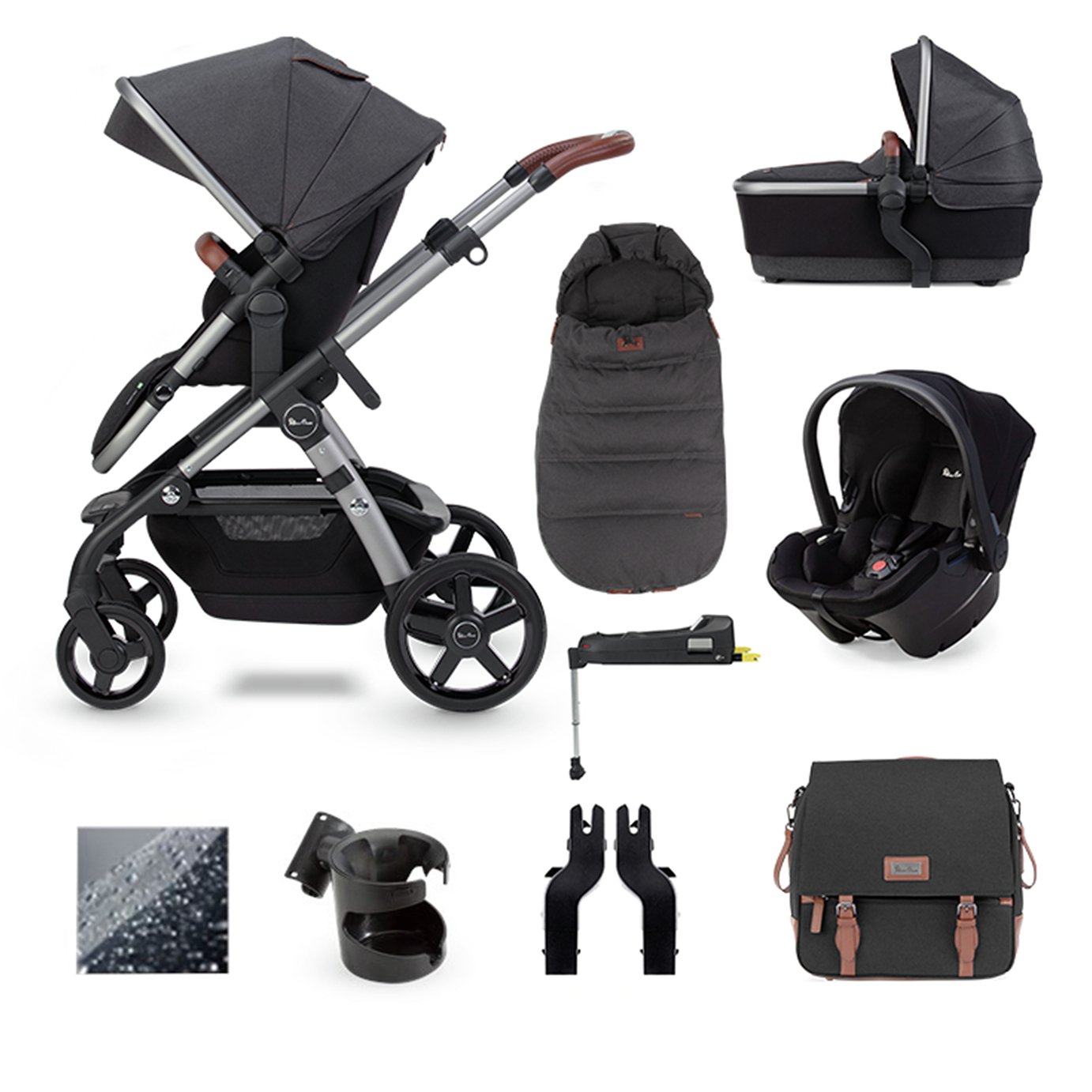 silver cross pop raincover argos