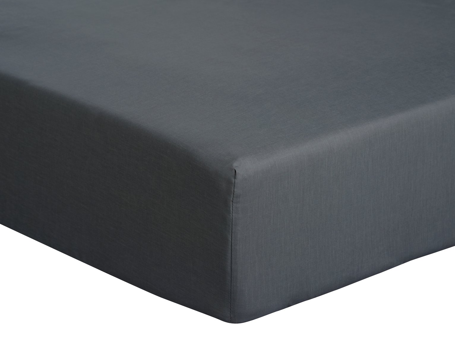 Habitat Cotton Rich Plain Fitted Sheet