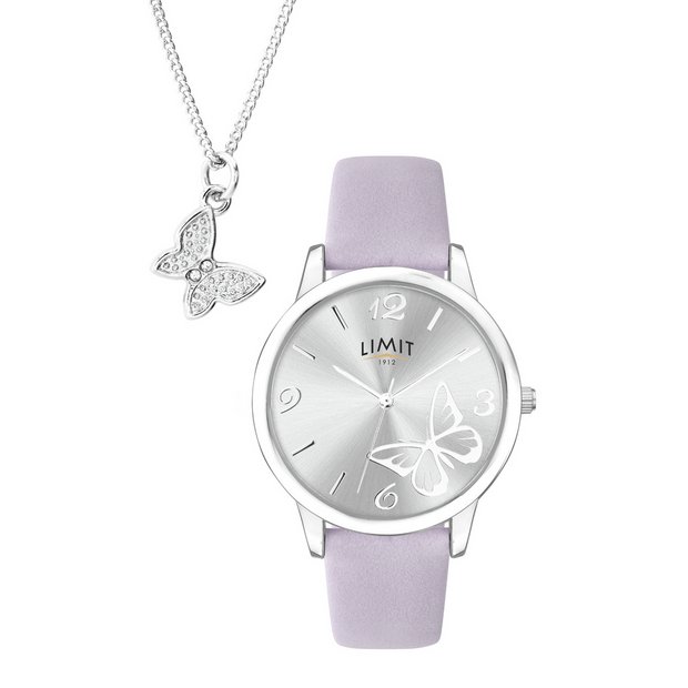 Buy Limit Silver Ladies Watch and Pendant Set Womens watches Argos