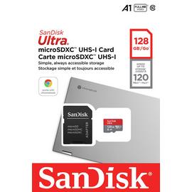 SanDisk Ultra MicroSDXC UHS-I Card for Chromebook - 128GB