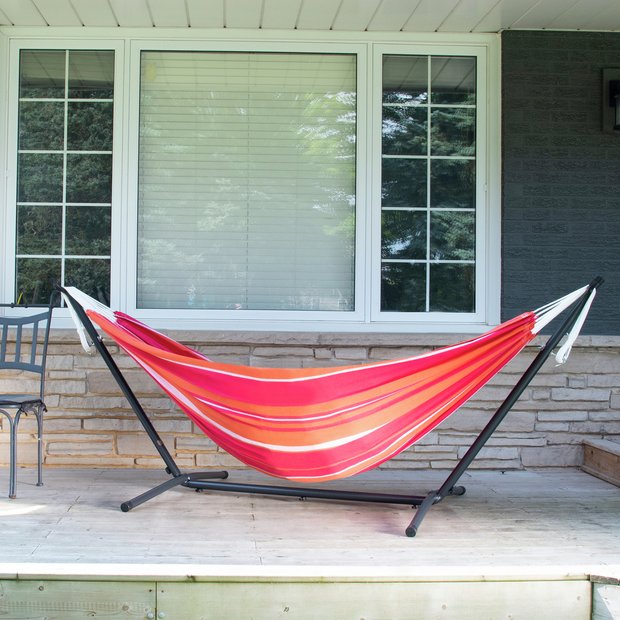 Buy Vivere Mimosa Hammock with Metal Stand Argos