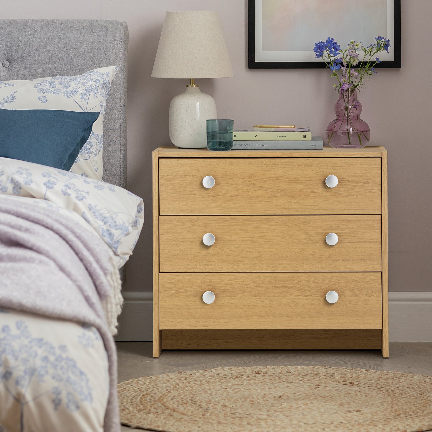 Argos Home Seville 3 Drawer Chest