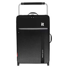 it Luggage World's Lightest 2 Wheel Suitcase Black Medium