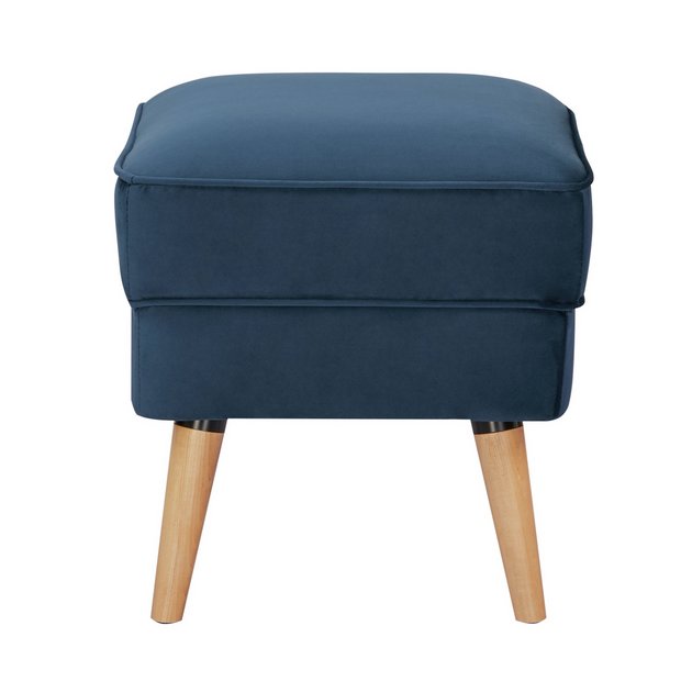 Velvet pouffe deals stool