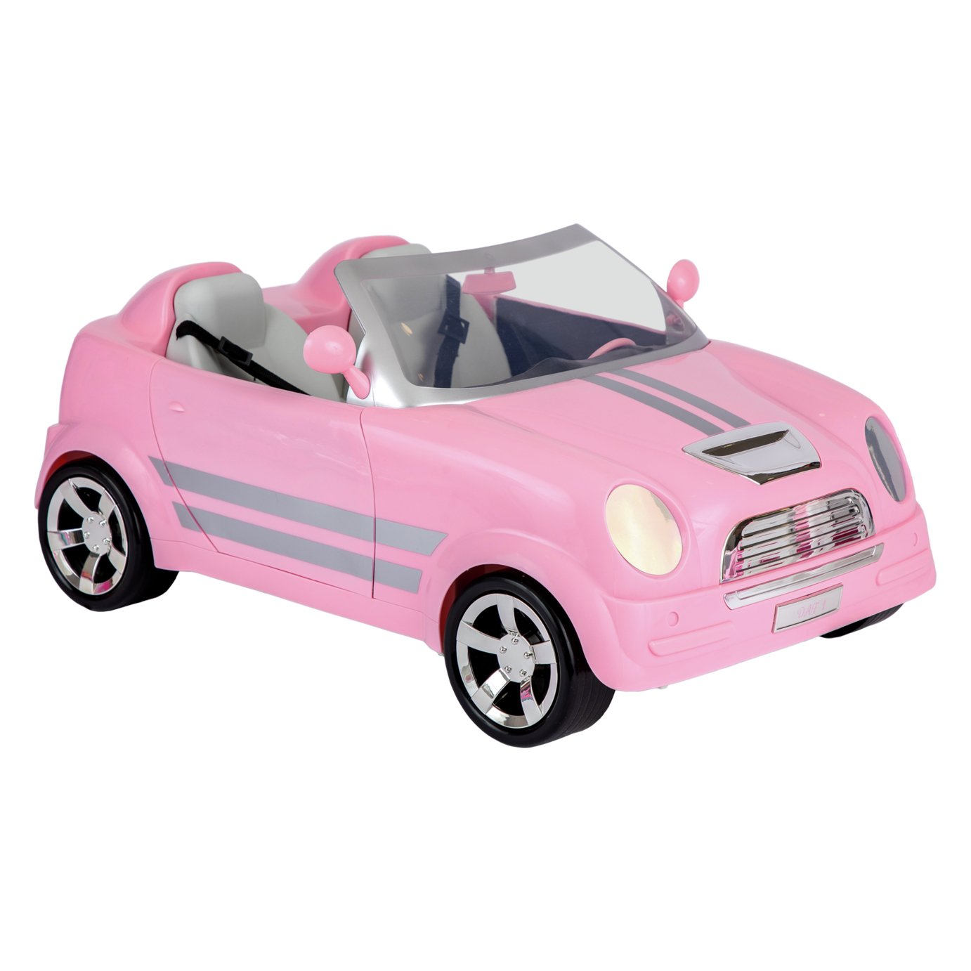 Designafriend Dolls Toy Car - Matt Pink