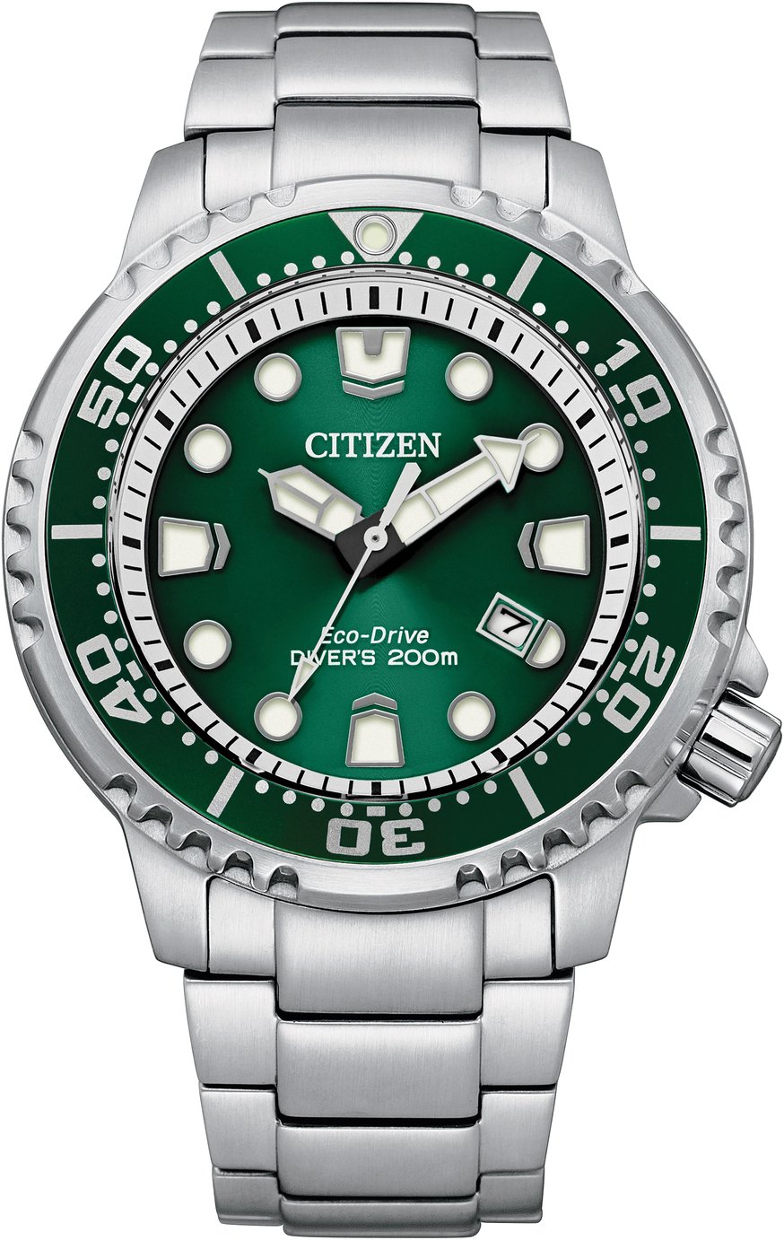 Citizen Eco-Drive Men's Dive Stainless Steel Bracelet Watch