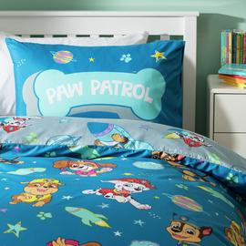 Paw Patrol Kids Blue Character Bedding Set