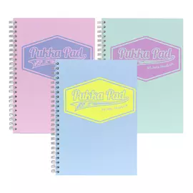 Pukka Pads A5 Pastel Jotta Notebook - 3 Pack