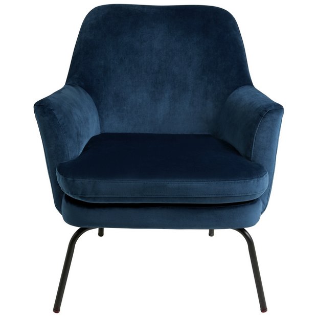 Navy best sale occasional chair