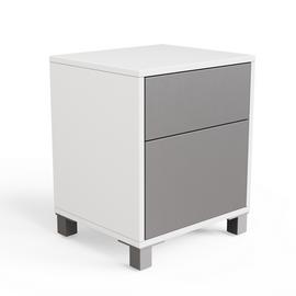Frank Olsen Wireless Charging Side Table - Grey & White