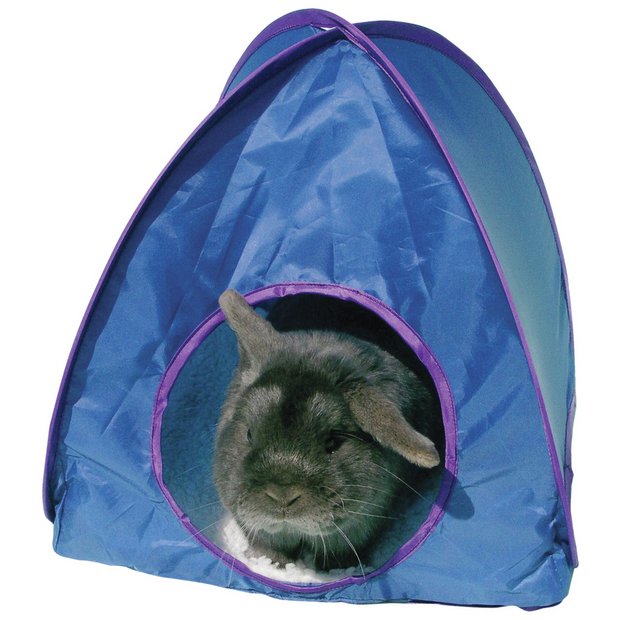 Buy Rosewood Pop Up Rabbit Tunnel and Tent Small pet hutches and