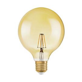 Osram 55W ES LED G125 Vintage Gold Globe Light Bulb